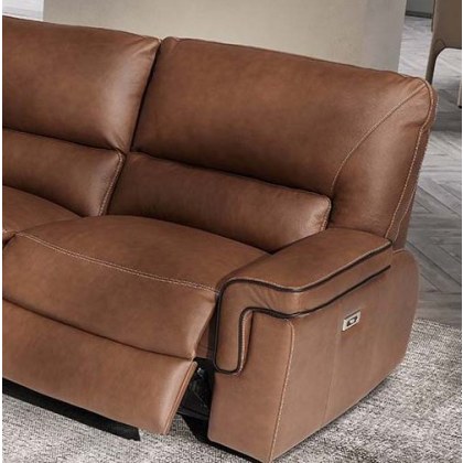 Legacy 3 Seater Sofa (1 Electric Recliner - Right) by New Trend Concepts