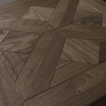 Athens Fumed Oak Sofa Table by Bentley Designs