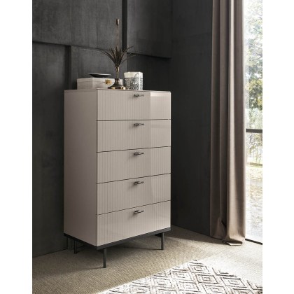 Claire 5 Drawer Tall Chest by ALF Italia
