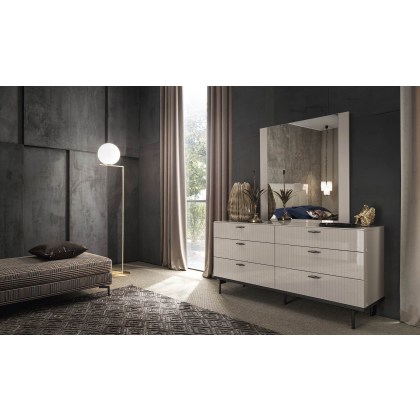 Claire 6 Drawer Dresser by ALF Italia