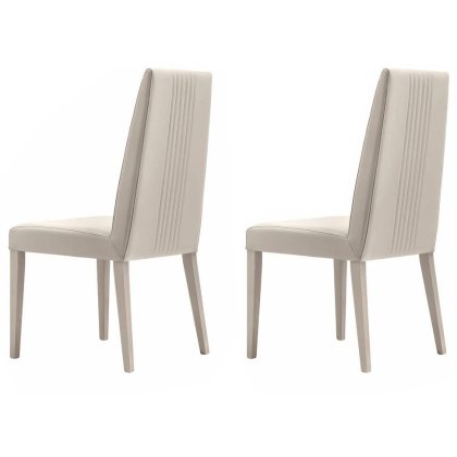 Pair of Claire Dining Chairs by ALF Italia