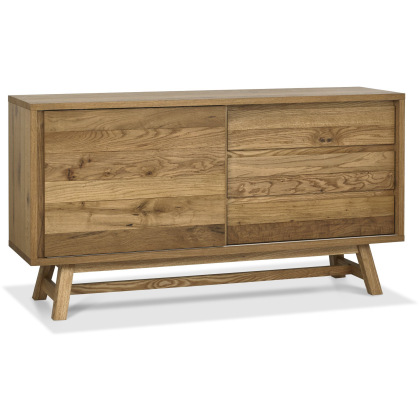 Regent Rustic Oak Wide Sideboard by Bentley Designs Regent Rustic Oak Wide Sideboard by Bentley Designs