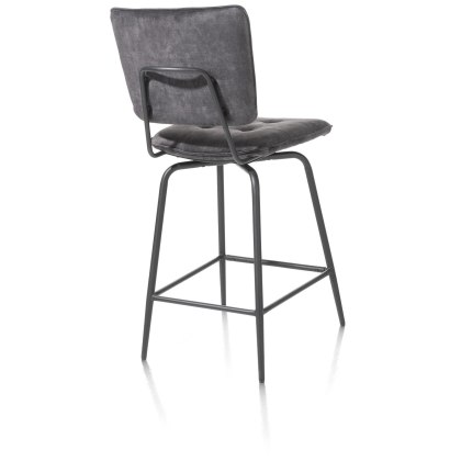 Manou Bar Chair (Anthracite) by Habufa