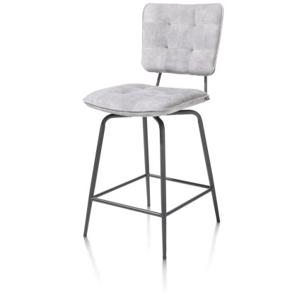 Manou Bar Chair (Light Grey) by Habufa