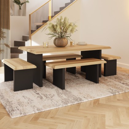 Reno 180 x 94cm Dining Table ('P' Leg) by Bell & Stocchero