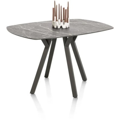 Minato 150 x 105cm Oval Bar Table (Light Grey Finish) by Habufa
