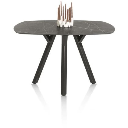 Minato 150 x 105cm Oval Bar Table (Onyx Finish) by Habufa
