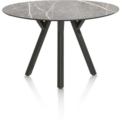 Minato 180 x 100cm Ellipse Bar Table (Light Grey Finish) by Habufa