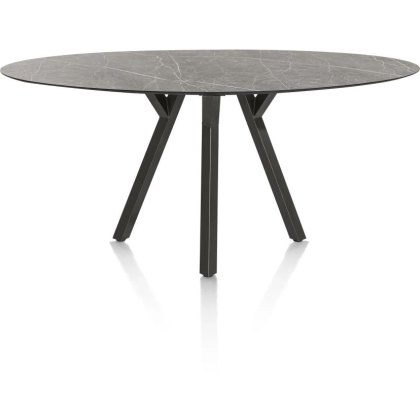 Minato 240 x 110cm Ellipse Bar Table (Light Grey Finish) by Habufa