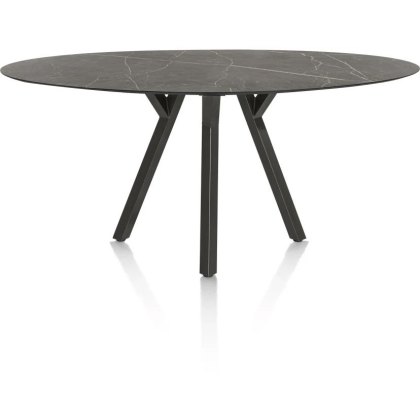 Minato 240 x 110cm Oval Bar Table (Onyx Finish) by Habufa