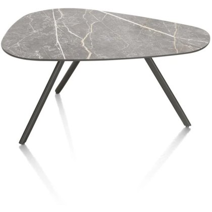 Minato 75 x 45cm Coffee Table (Light Grey Finish) by Habufa