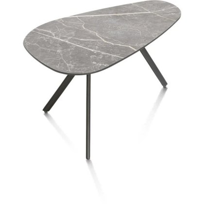 Minato 75 x 45cm Coffee Table (Light Grey Finish) by Habufa