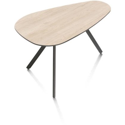 Minato 75 x 45cm Coffee Table (Light Oak Natural Finish) by Habufa