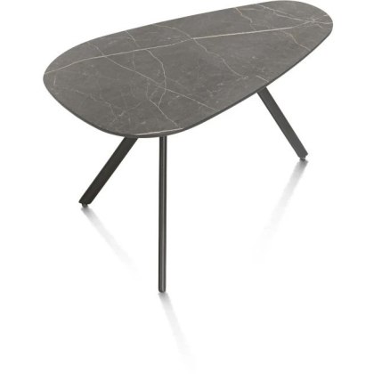 Minato 75 x 45cm Coffee Table (Onyx Finish) by Habufa