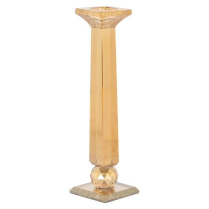Candle holder Milou small Amber