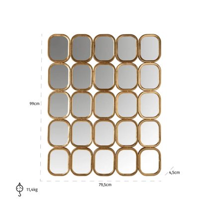 Mirror Marila with 25 mirrors