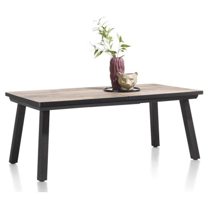 Avalox 160-210 x 98cm Extending Dining Table by Habufa