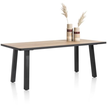 Avalox 230 x 98cm Fixed Dining Table by Habufa