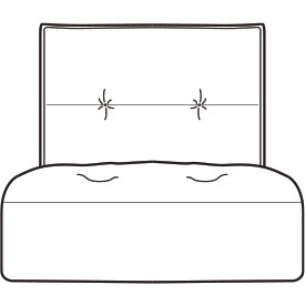 Gravina Armless Chair Section (76cm) by Italia Living