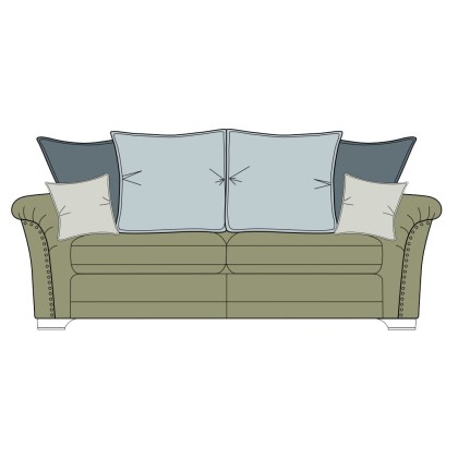 Adler 3 Seater Pillowback Sofa by Alstons Adler 3 Seater Pillowback Sofa by Alstons