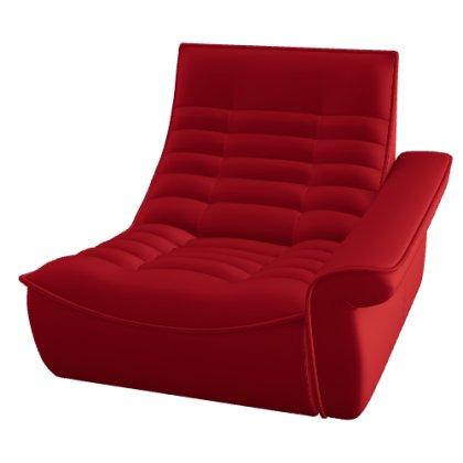 Fox Trot 1 Arm RHF 101 x 102cm Module Non-Recliner (F5675-110) by Calia Italia