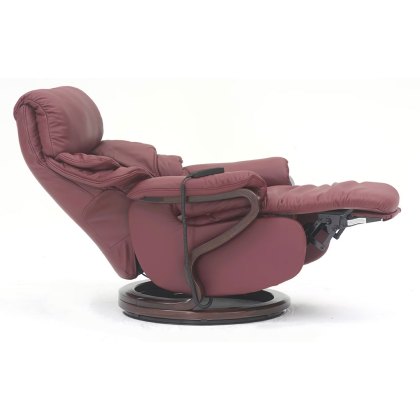 Chester Mini Electric Swivel Recliner Lounge Chair (8946-26Z) by Himolla