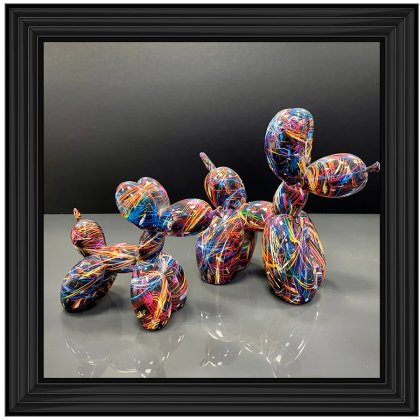 Graffiti Balloon dogs MD421