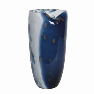 Blue Lip Vase 37cm