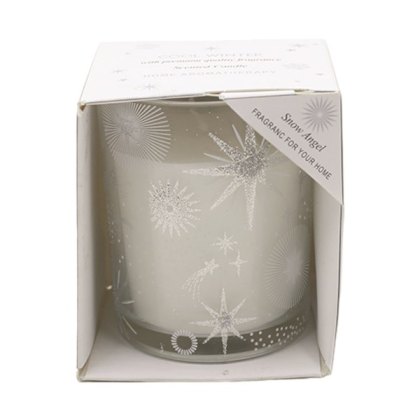 Snow Angel scented Candle 8 x 10cms