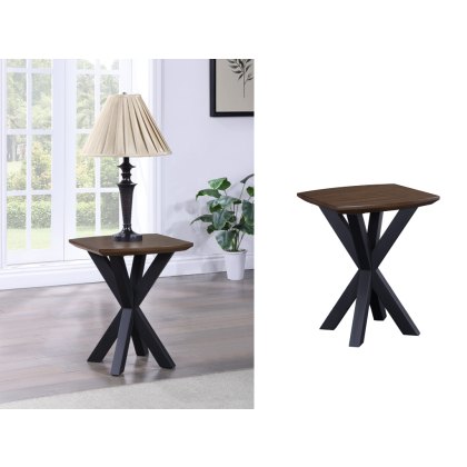 Sierra Curved Lamp Table