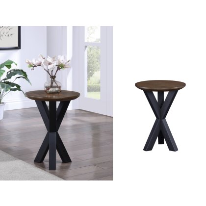 Sierra Round Lamp Table