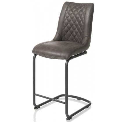 Armin Bar Chair (Anthracite) by Habufa Armin Bar Chair (Anthracite) by Habufa