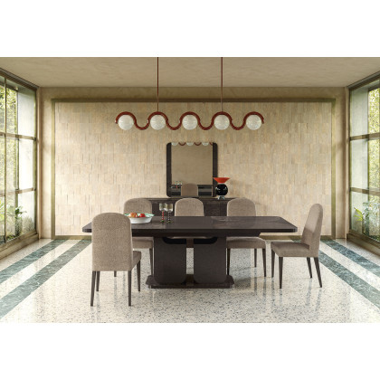 New York 200 to 250cm x 108cm Extending Dining Table by ALF Italia