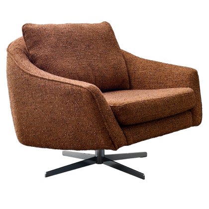 Bowie Lounge Swivel Chair by Ashwood