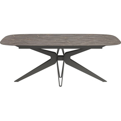 Hexagon 200 x 120cm Fixed Dining Table by Status of Italy
