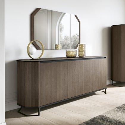 Hexagon Mirror by Status of Italy
