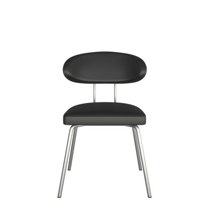 Margot Dining Chair by HND (Black Faux Leather)
