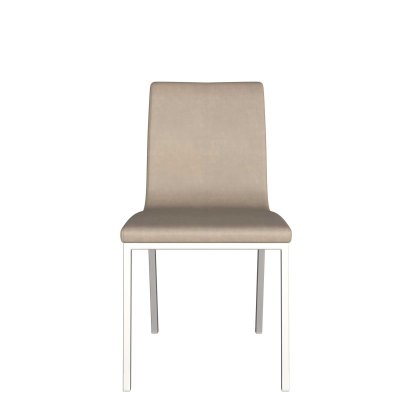Audrey Dining Chair by HND (Taupe Faux Leather)