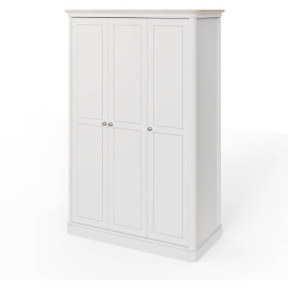 Chatsworth 3 Door Wardrobe (All Hanging)