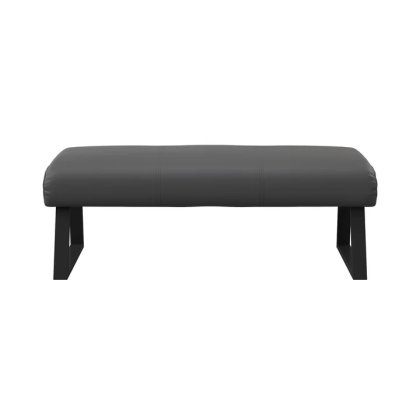 Nino Dark Grey Backless Dining Bench