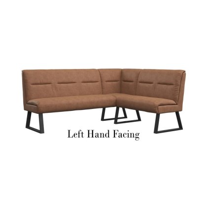 Nino Tan Corner Dining Bench (Left or Right Hand Facing)
