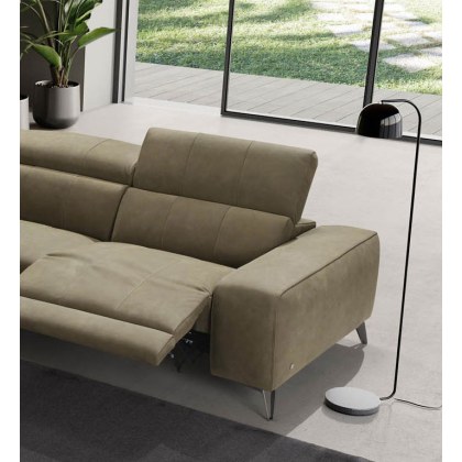 Tuniz 3 Seater 214cm Sofa (with Electric Recliners) by Marinelli Home