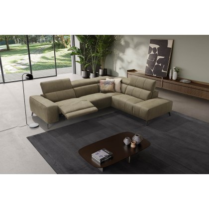 Tuniz 290 x 226cm Corner Terminal (with 1 Electric Recliner) by Marinelli Home