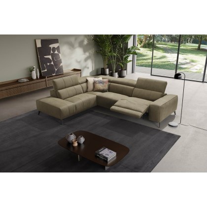 Tuniz 226 x 290cm Corner Terminal (with 1 Electric Recliner) by Marinelli Home