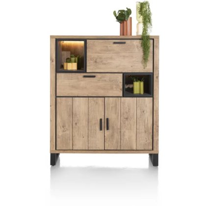 Pavarotti 125cm Highboard by Habufa