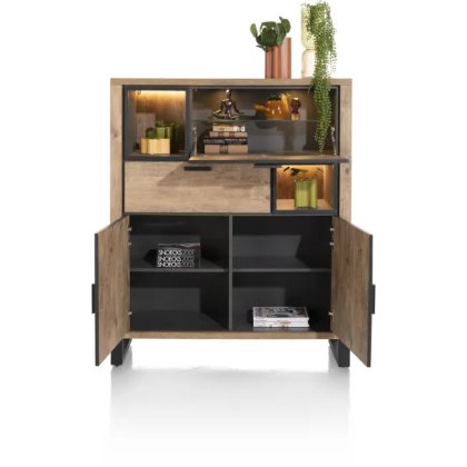 Pavarotti 125cm Highboard by Habufa