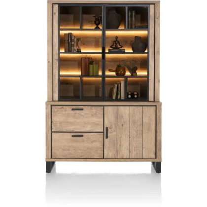 Pavarotti 140 x 210cm Showcase Cabinet by Habufa Pavarotti 140 x 210cm Showcase Cabinet by Habufa
