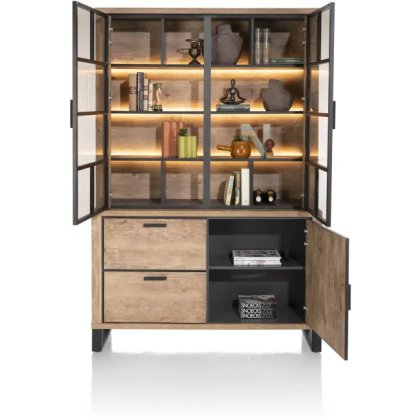 Pavarotti 140 x 210cm Showcase Cabinet by Habufa