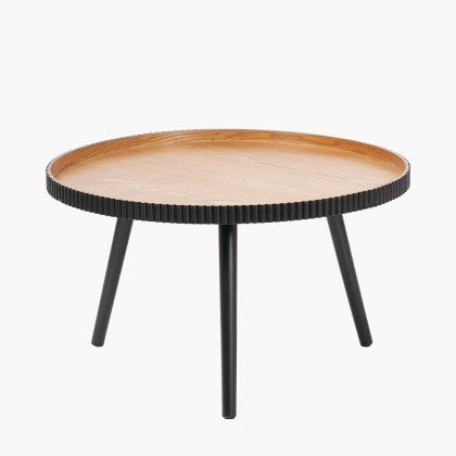 Hammond Black & Wood Coffee Table