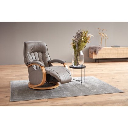 Mosel Midi Manual Recliner Lounge Chair (8948-27S) by Himolla